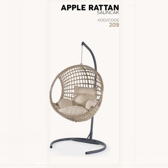 Apple Rattan Salıncak