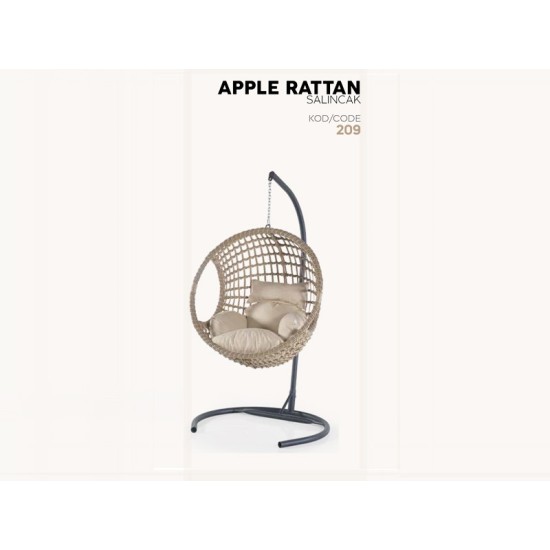 Apple Rattan Salıncak