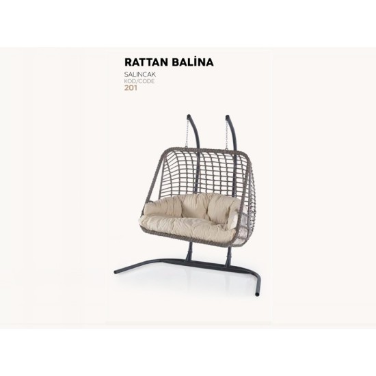 Rattan Balina Salıncak