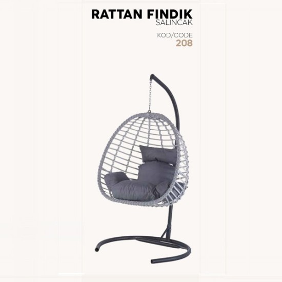 Rattan Fındık Salıncak