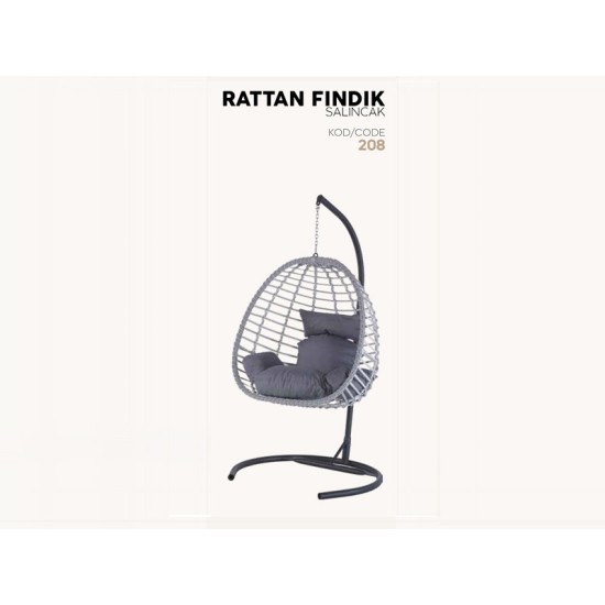 Rattan Fındık Salıncak