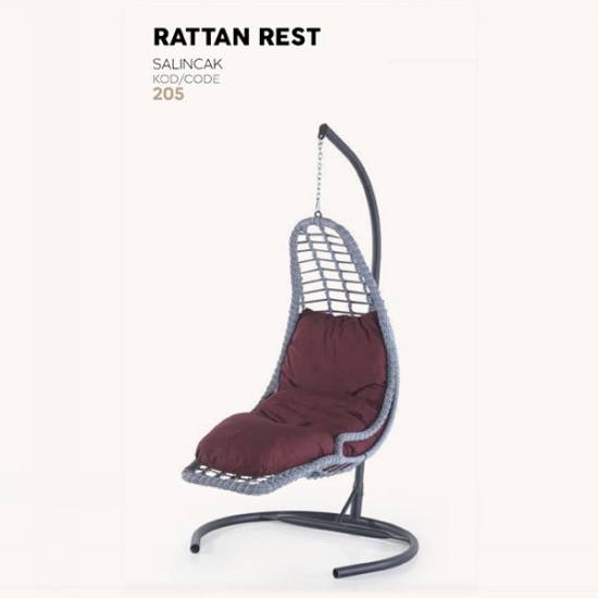 Rattan Rest Salıncak